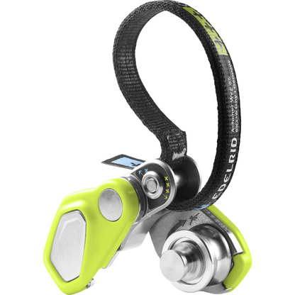 Edelrid Ohmega saugojimo stabdymo asistentas su skriemuliu 8,6–10,5 mm virvei