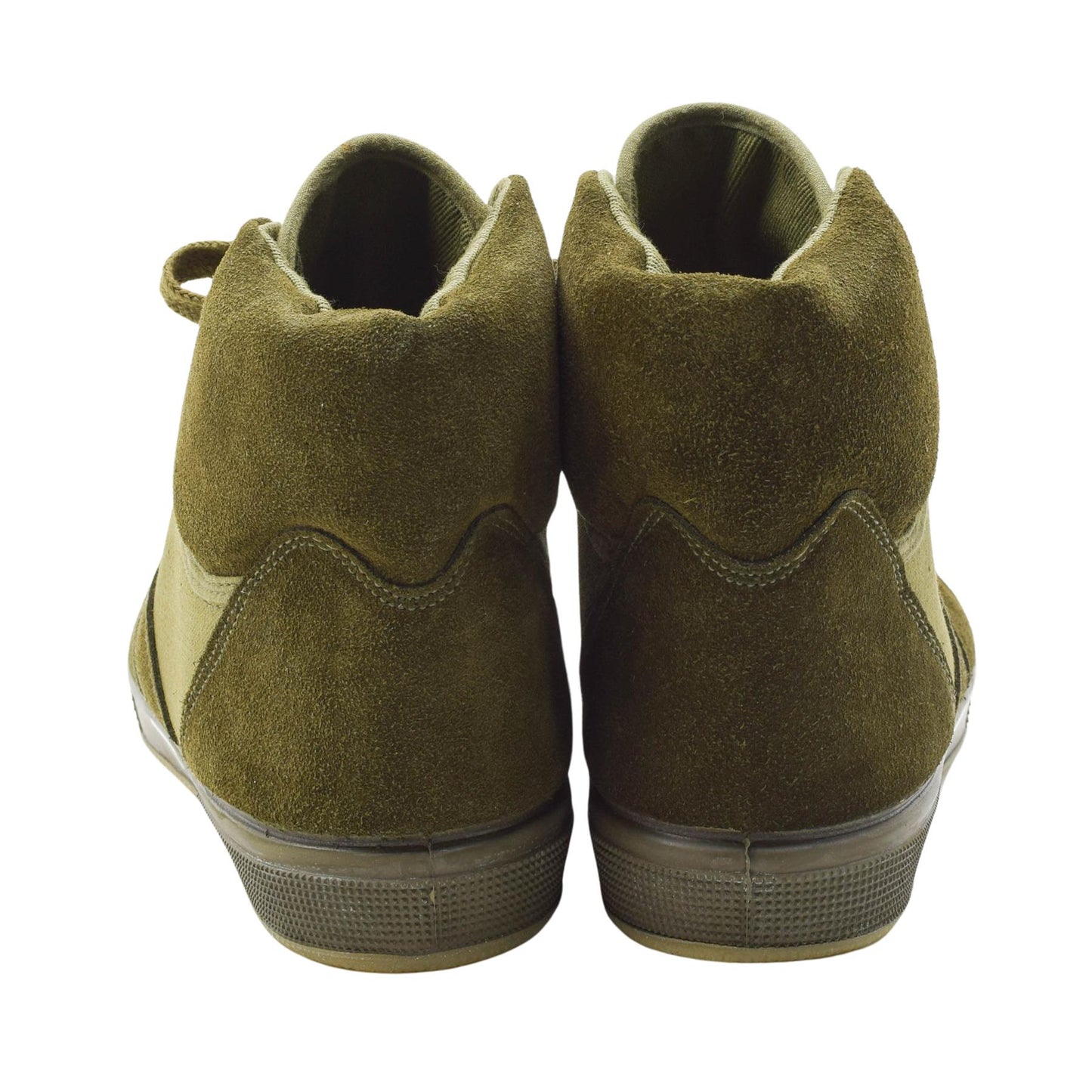Italian military sports high boots olive