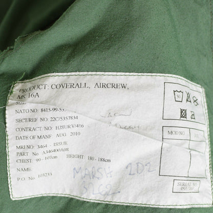 United Kingdom Army Air Force Overalls