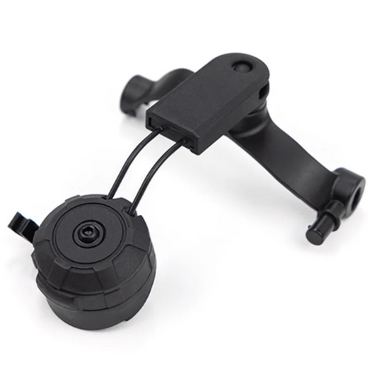 Earmor M19C ARC bėgelio šalmo adapterių komplektas M31 M32 PLUS juodas