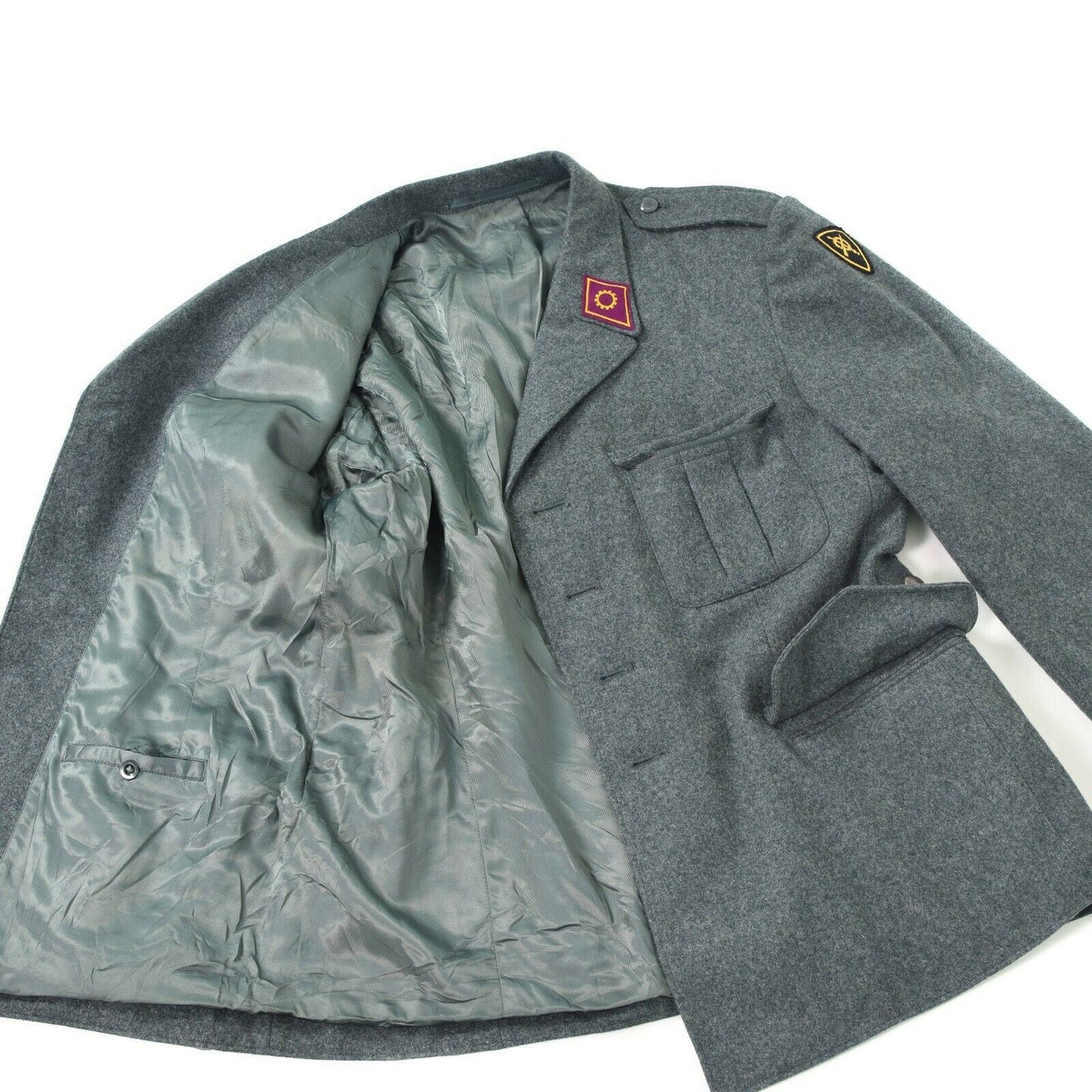 Swiss Army Woolen Formal Uniform Jacket Gray