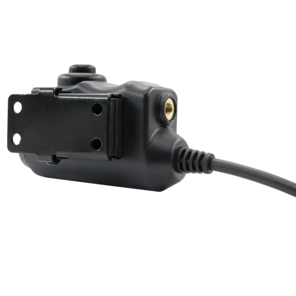 Earmor M52-KEN PTT adapteris Kenwood Baofeng radijo stotelėms juodas
