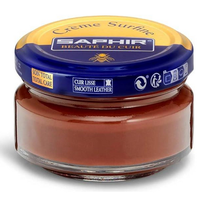 Saphir Creme Surfine batų priežiūros kremas odai 50ml rudas