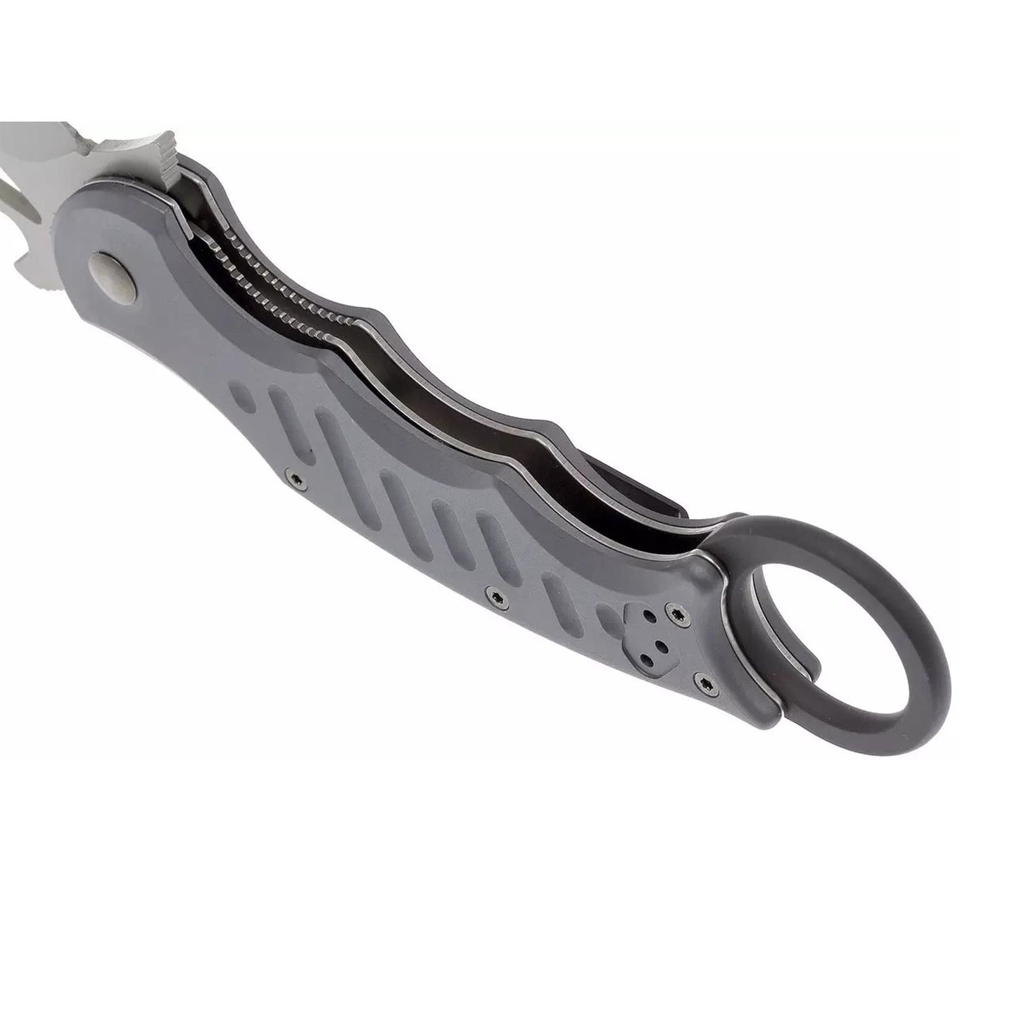 Fox Knives Mini Karambit FX-478 folding knife N690Co steel blade gray