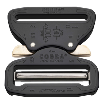 AustriAlpin Cobra Pro Style 50 mm XL Trigger diržo sagtis juoda