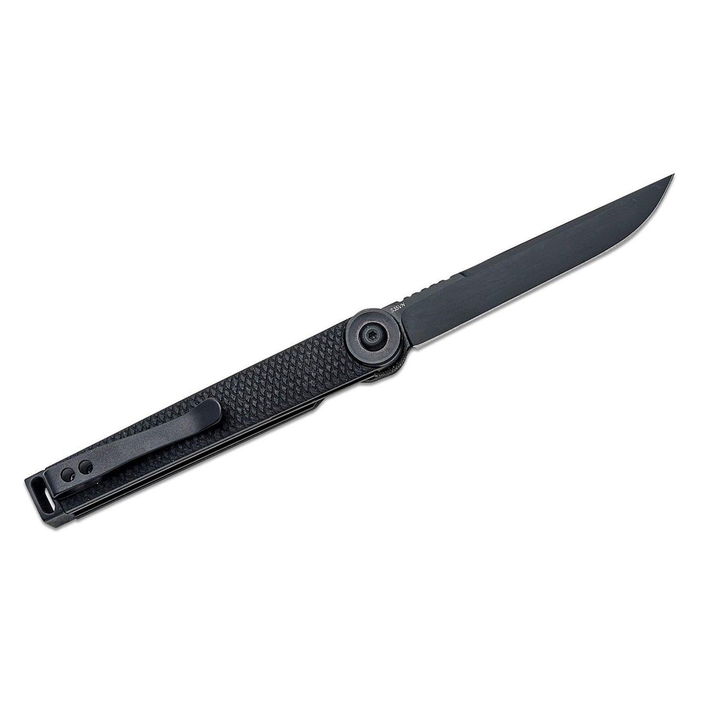 Boker Plus Kazien All-Black S35VN folding tactical knife