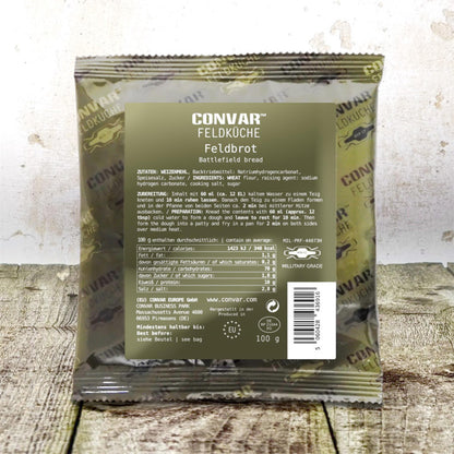 CONVAR ilgo galiojimo lauko duonos mišinys stovyklavimui