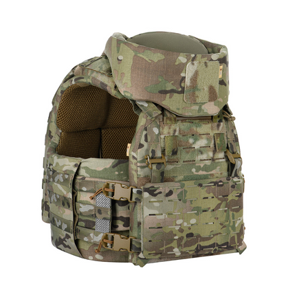 M-TAC Corset Elite taktinė plokščių liemenė MOLLE Quick Release MTP Camo