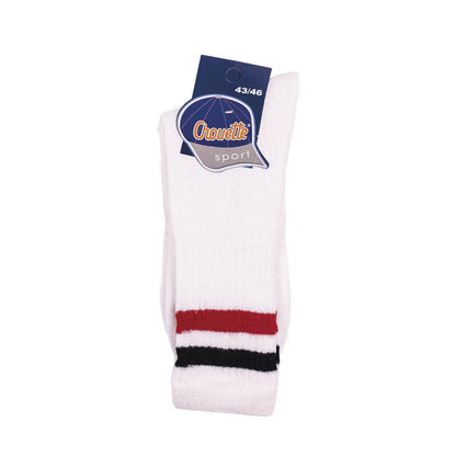 Belgian army white sports socks