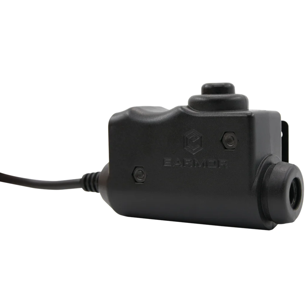 EARMOR M51 PTT ryšio adapteris Kenwood 2 kontaktų radijo jungtis