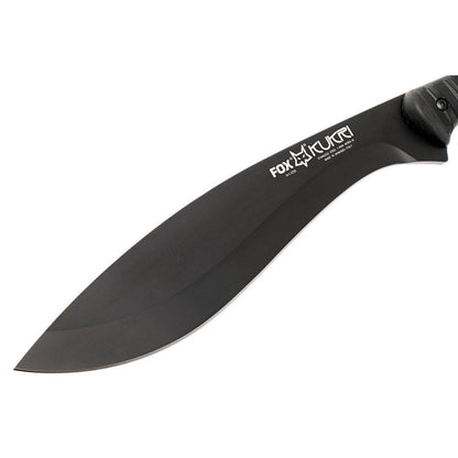 Fox Knives KUKRI mačetė pagaminta iš 4119 nitro-B nerūdijančio plieno, tvirto ir universalio naudojimo.
