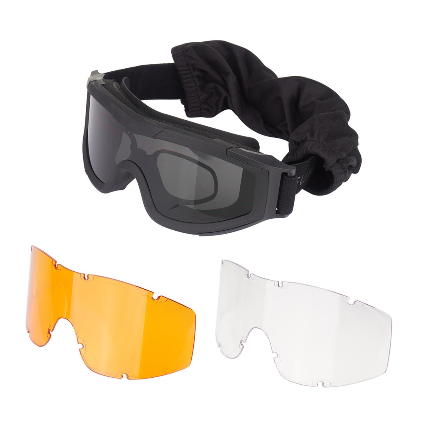 Swisseye F-TAC tactical goggles with interchangeable lenses