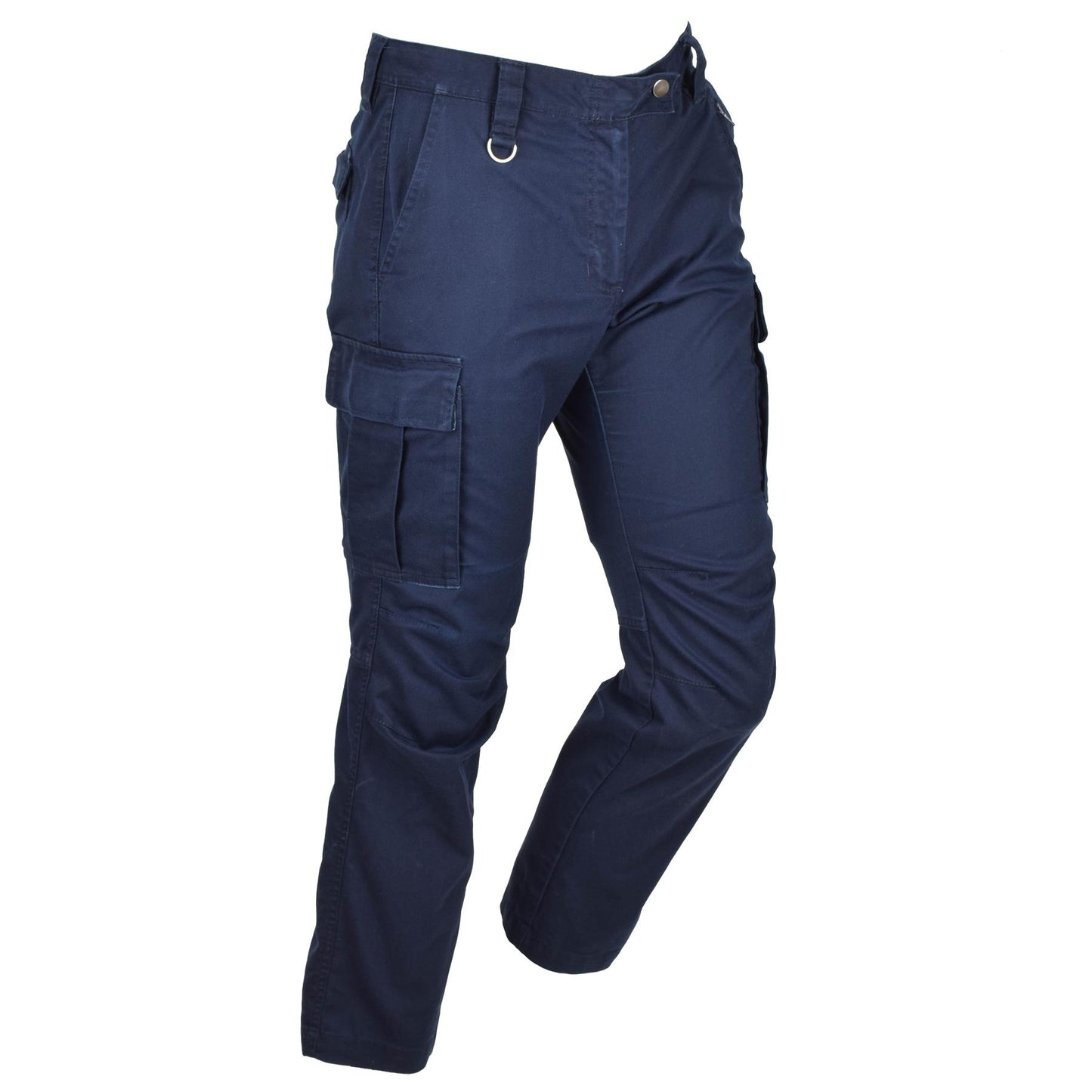 Dutch Army Cargo style pants for women in blue color