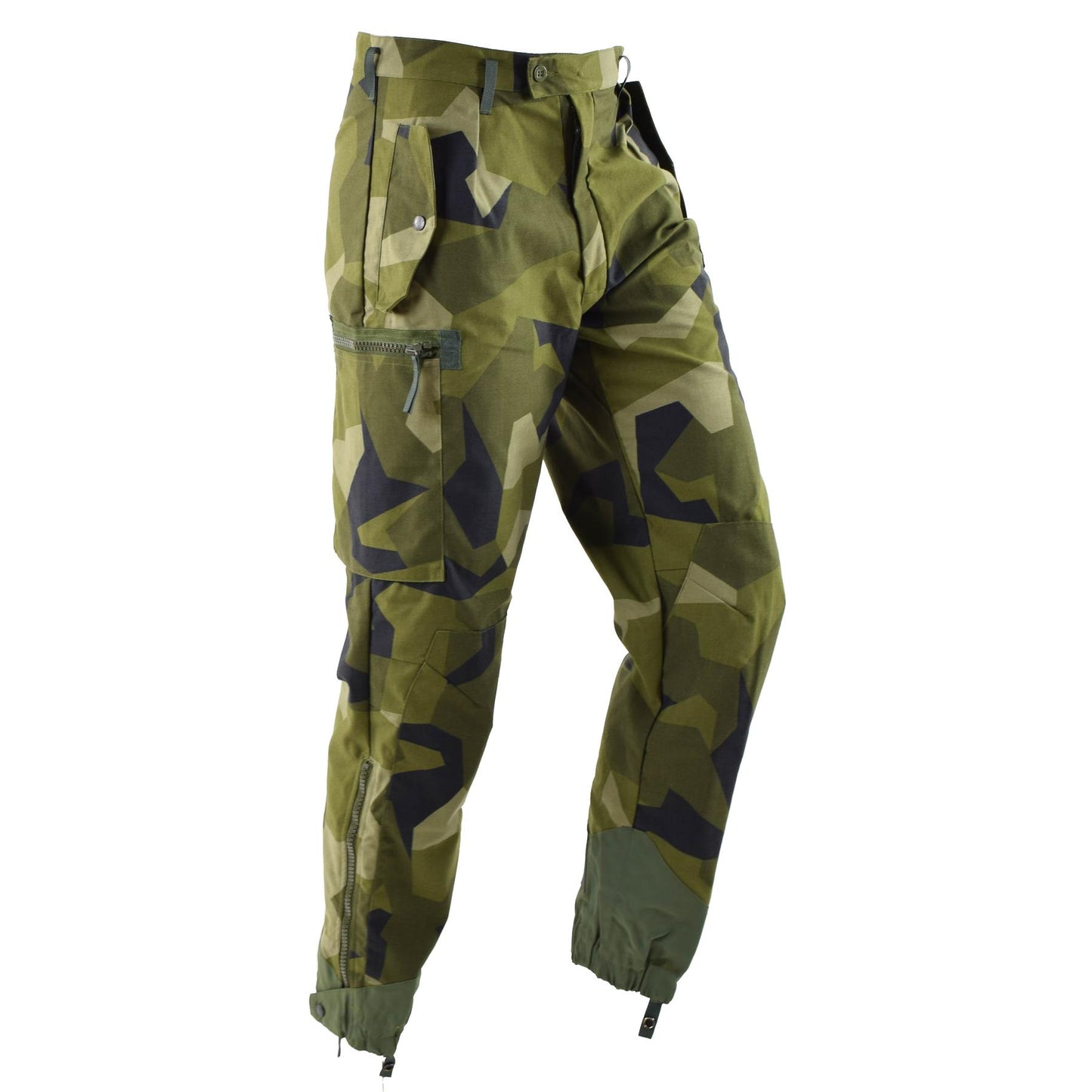 Swedish army BDU field pants splinter printing