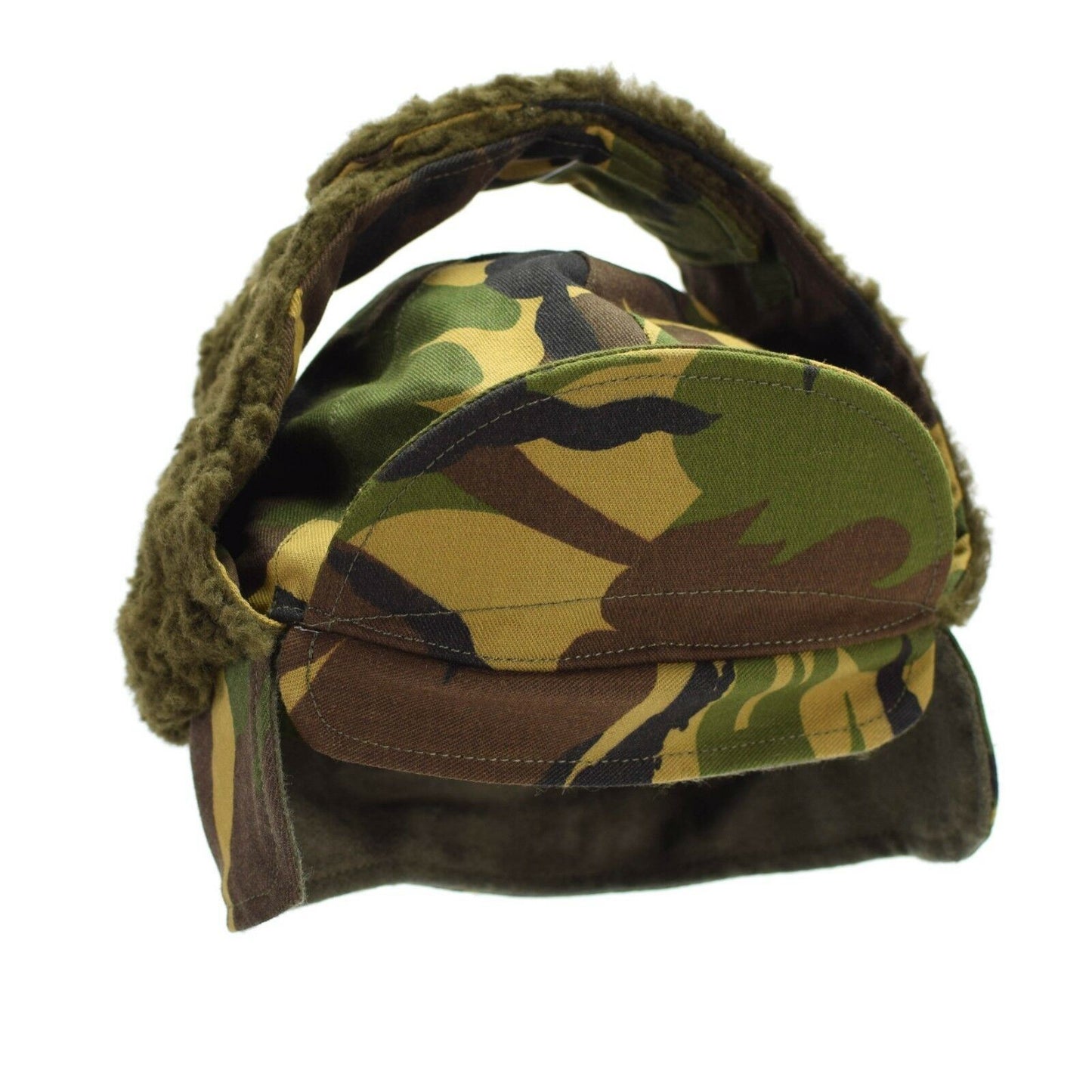 Dutch army winter paratrooper hat Woodland print