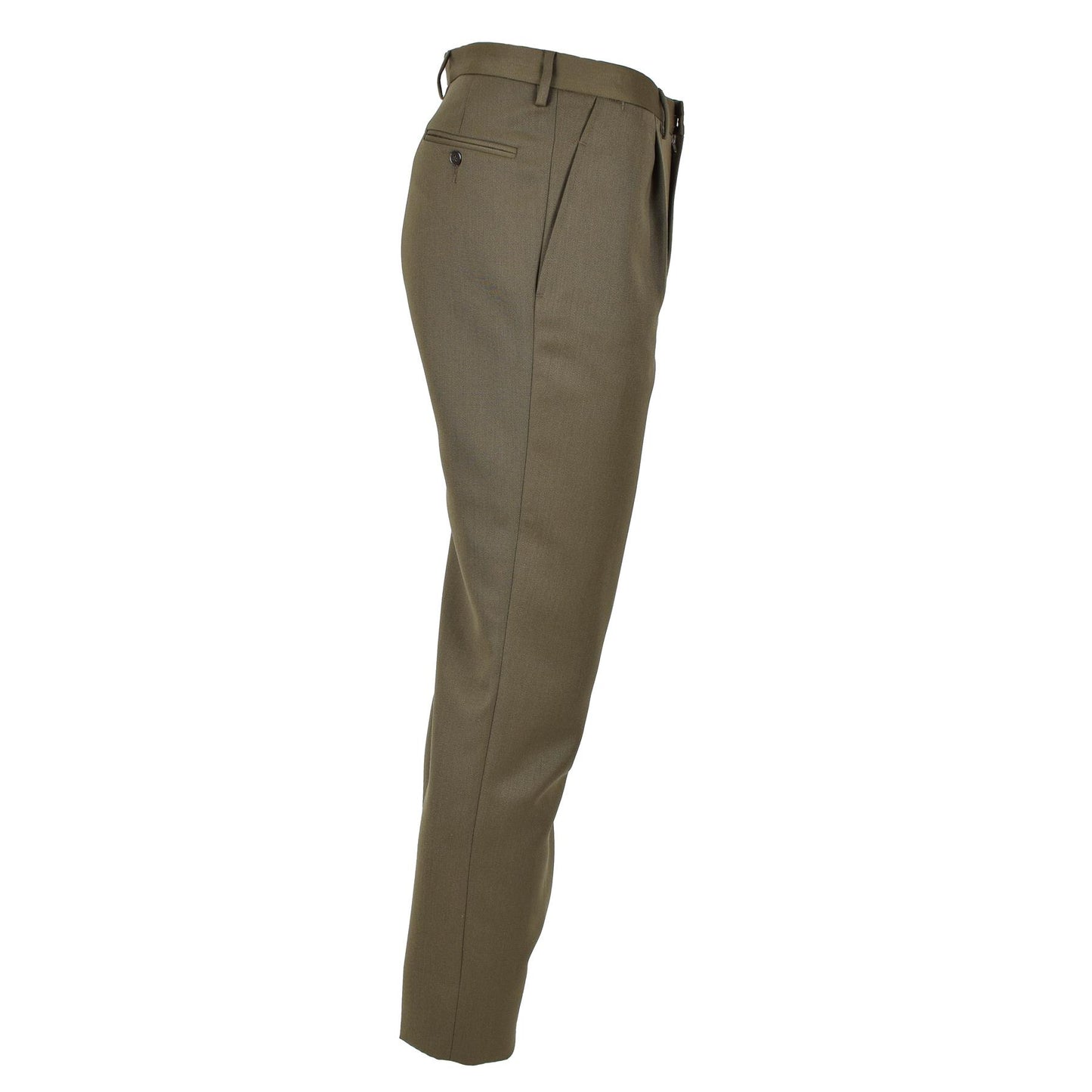 Italian Army Uniform Occasion Pants Brown