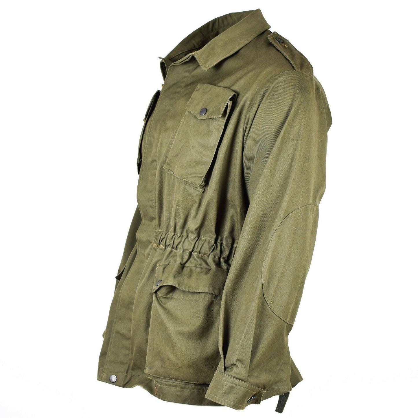 Italian army jacket in olive color