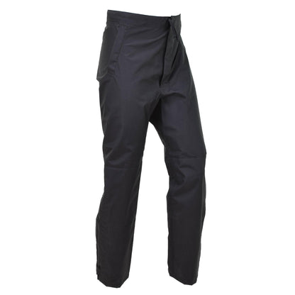 United Kingdom waterproof trousers in black