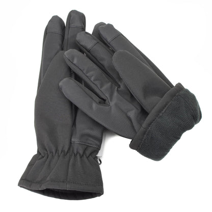 MIL-TEC men's winter gloves Softshell lining Black