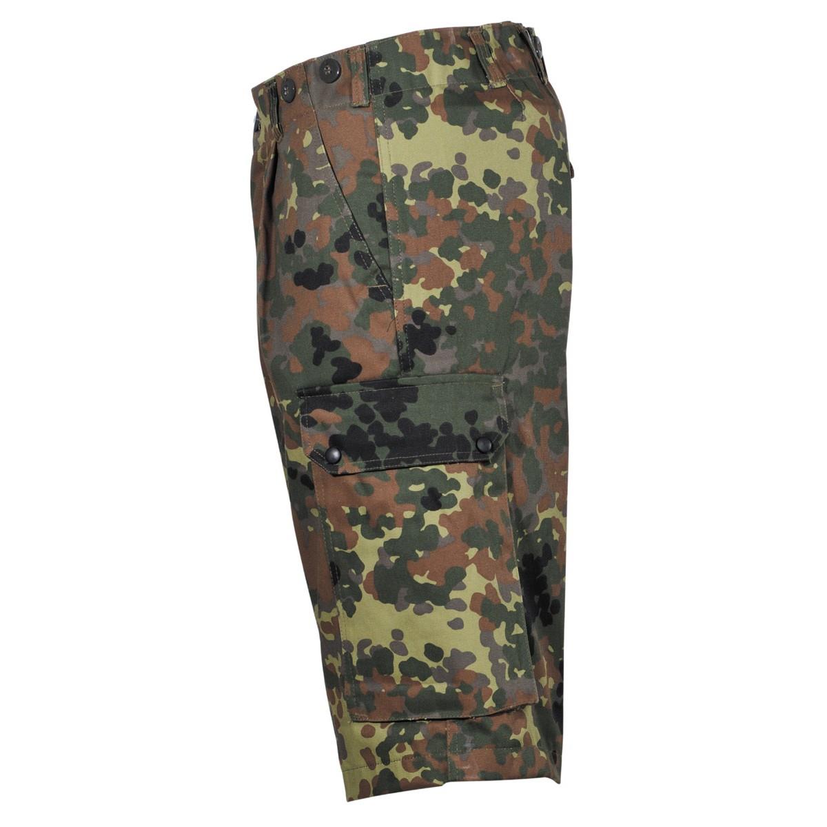 MFH Bermuda stiliaus šortai Flecktarn marginimo