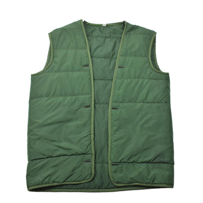 Greek Army Vest Lining Sleeveless Green