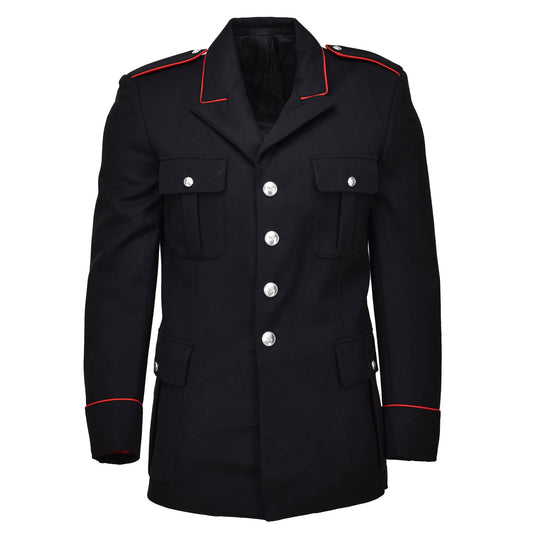 Italian army formal jacket with red band