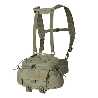 Helikon-Tex Foxtrot Mk2 juosmens krepšys su H formos petnešomis patogiam ir stabiliam nešiojimui gamtoje.