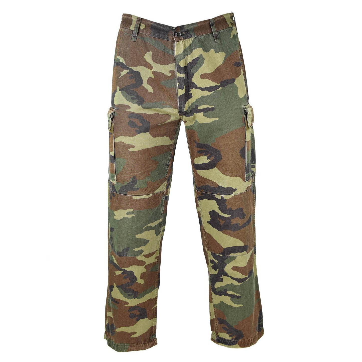 Italian army combat pants woodland print