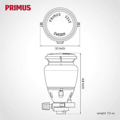 Primus EasyLight dujinis žibintas 490 lm stovyklavimui ir žygiams