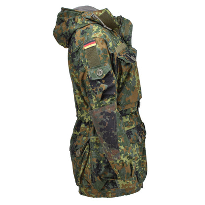 Leo Kohler Tactical Smock Style Jacket Flecktarn Print