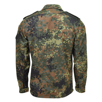 Leo Kohler tactical army shirt flectarn print