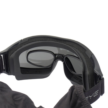 Swisseye F-TAC tactical goggles with interchangeable lenses