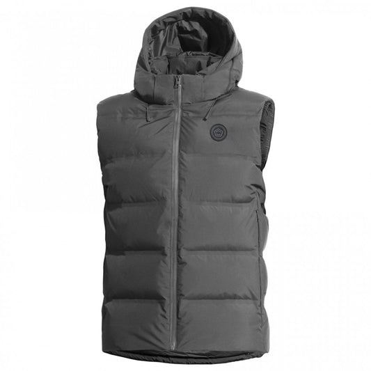 PENTAGON Omega quilted down vest with hood