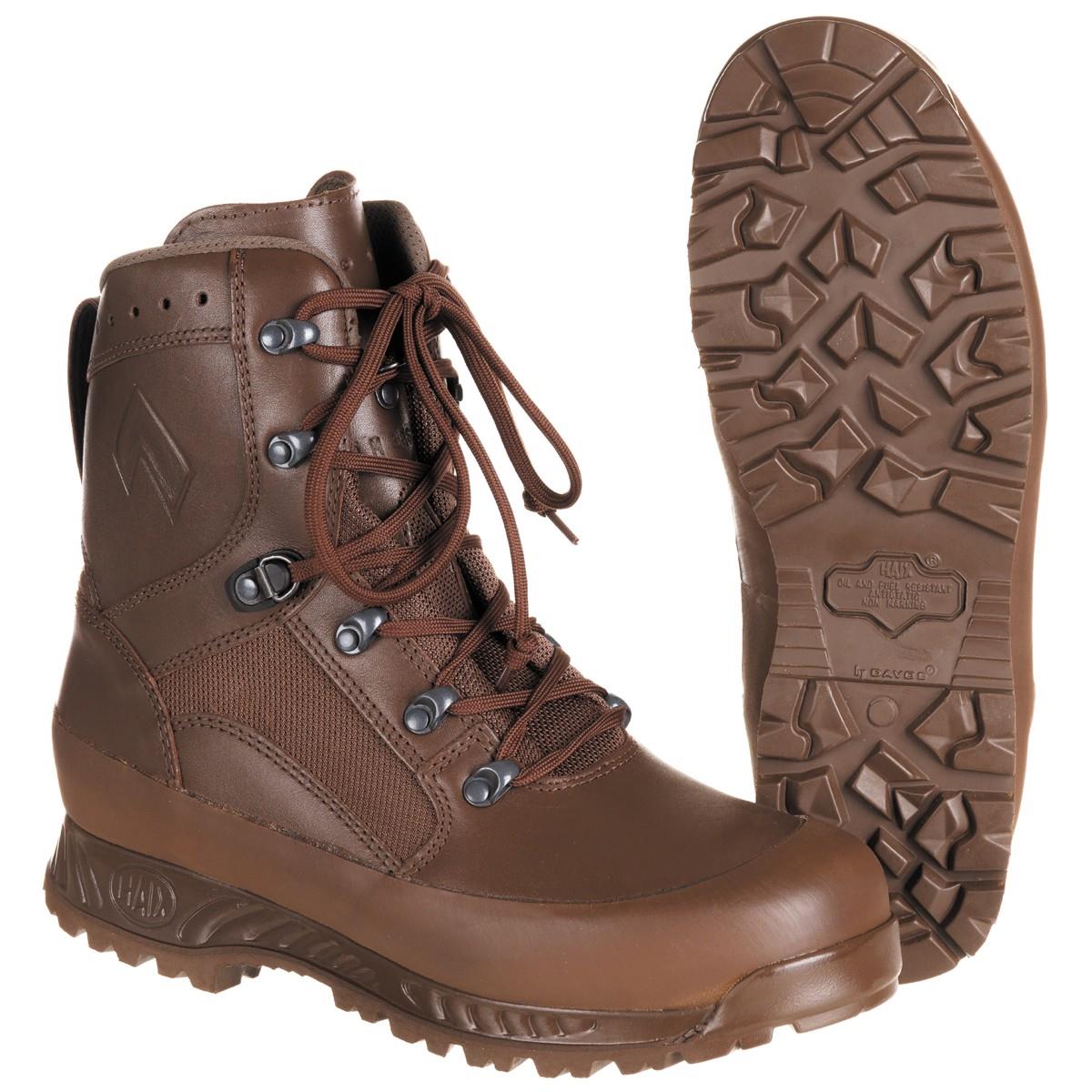 HAIX boots GoreTex brown color