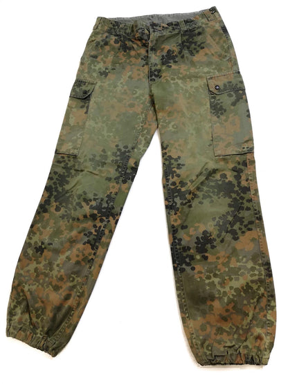 Flectarn print on German military style pants