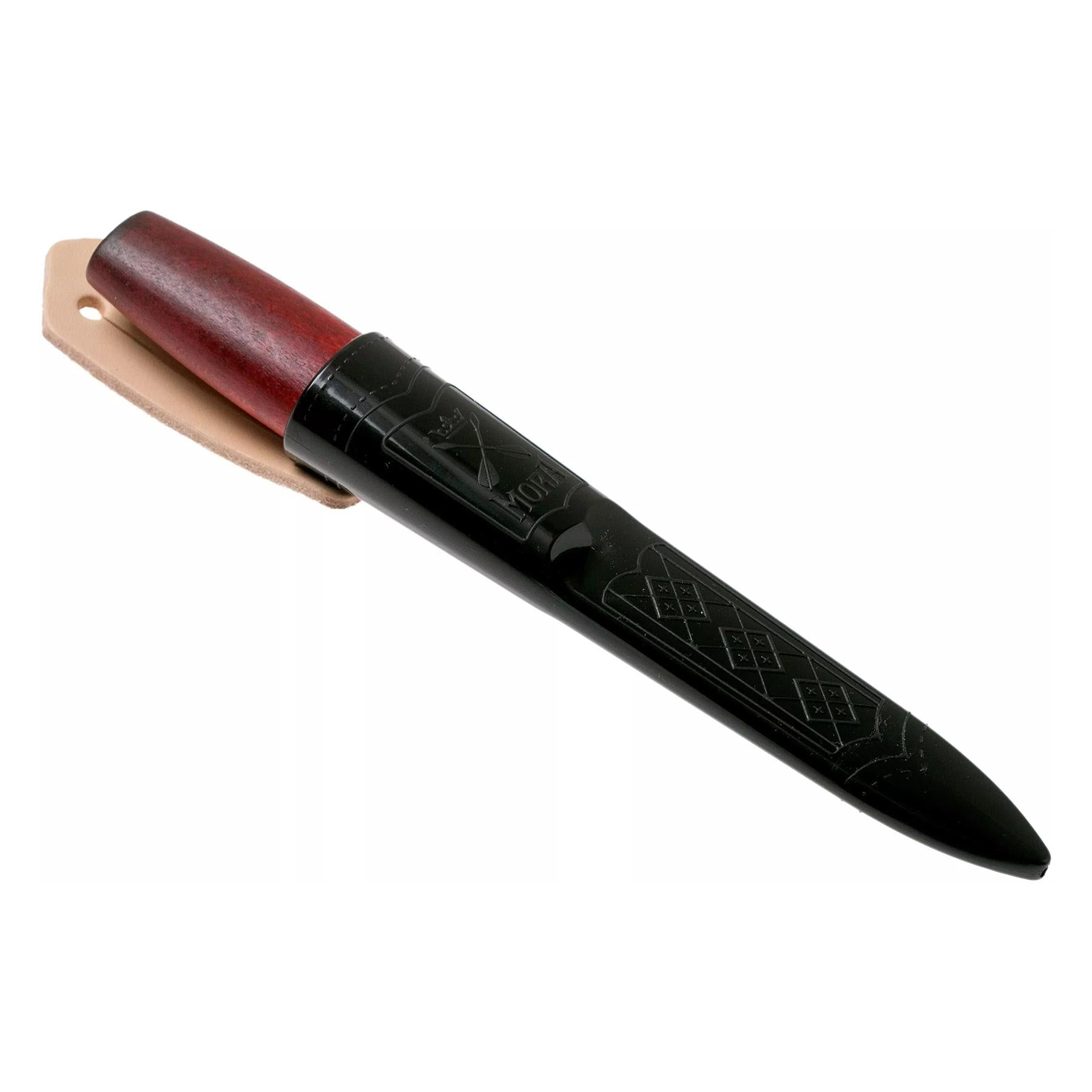 Morakniv Classic No 1/0 fiksuotas peilis su anglies plieno ašmenimis ir medine rankena lauko darbams.