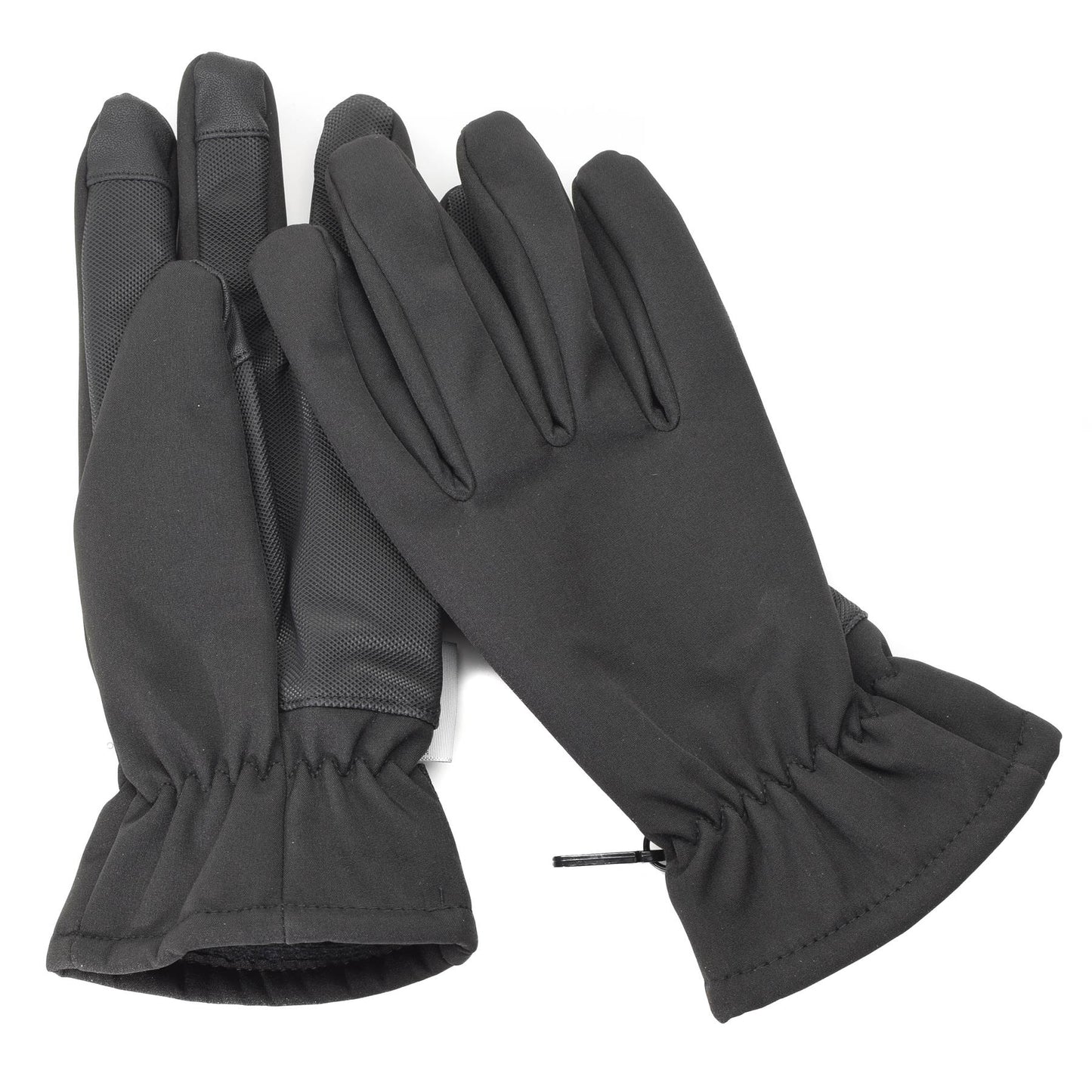 MIL-TEC men's winter gloves Softshell lining Black