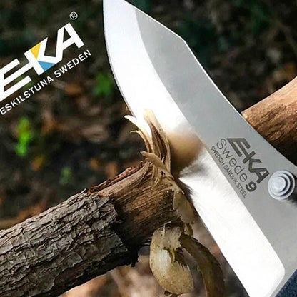 Eka Swede 9 folding pocket knife with strong clip blade