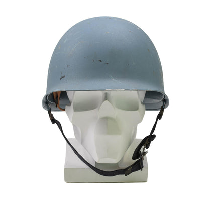 Belgian Army Steel M51 Combat Helmet Light Blue