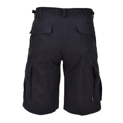 MIL-TEC military style black lightweight bermuda shorts