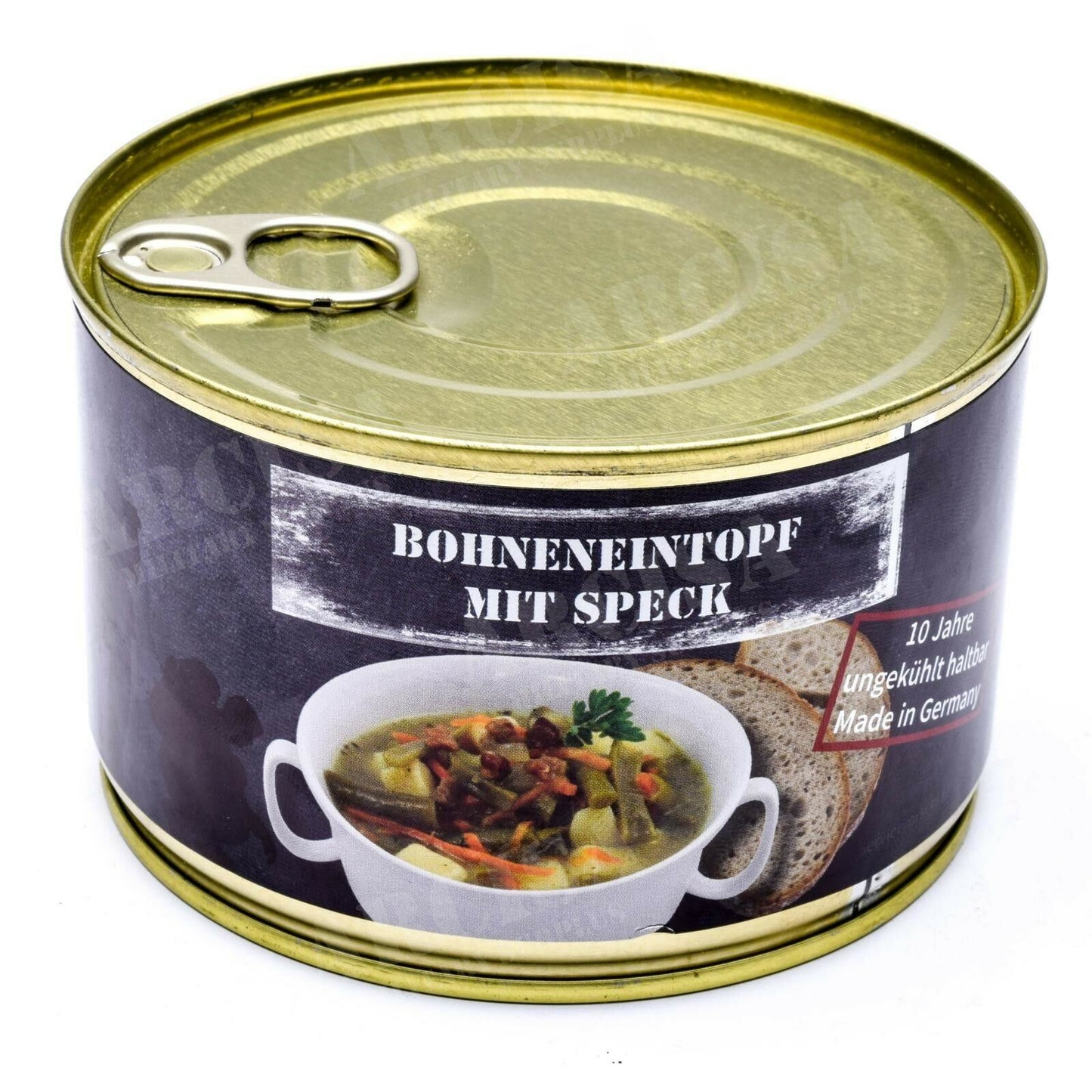 Canned dish "Bean stew with bacon" 400g