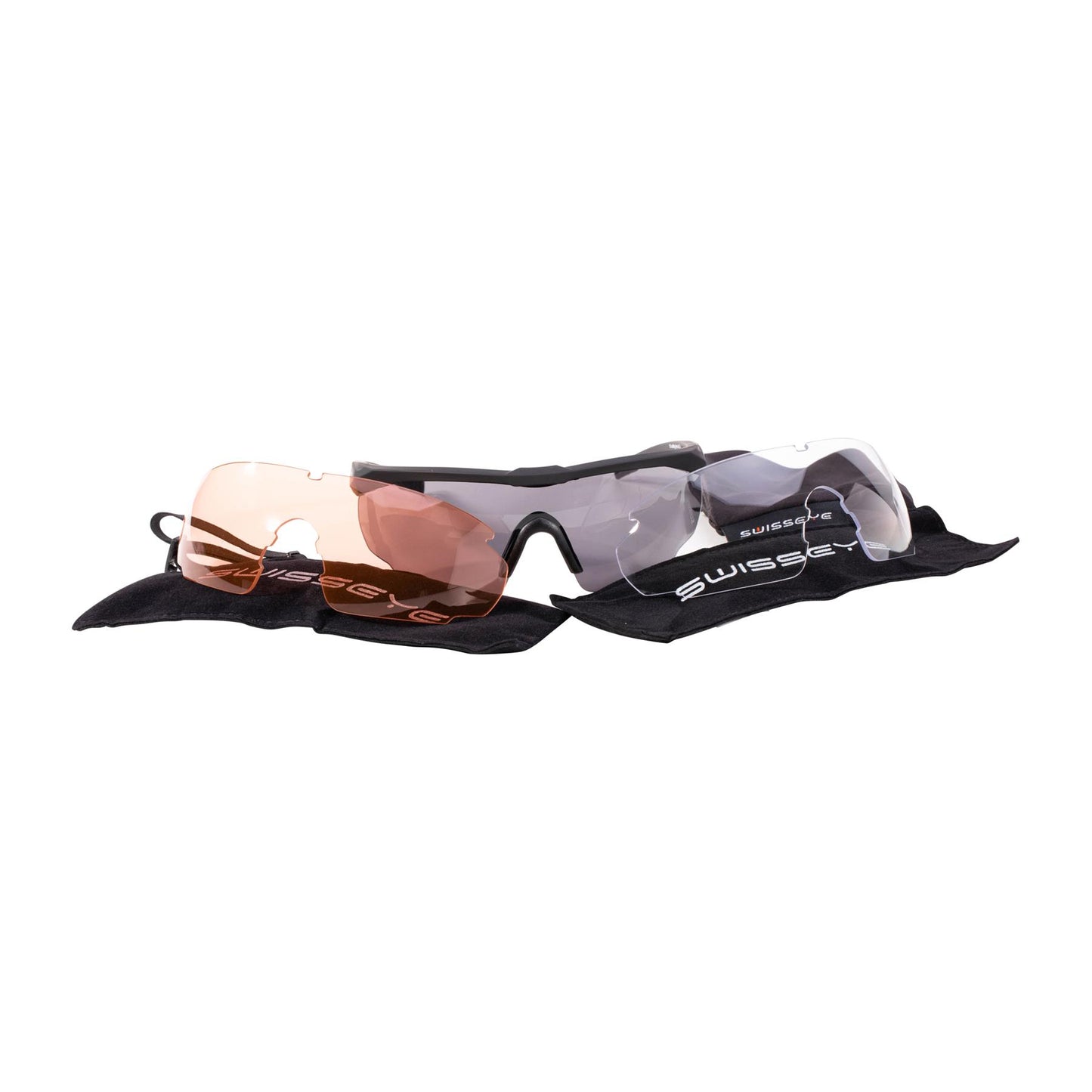 SWISSEYE Blackhawk protective shooting glasses with interchangeable lenses