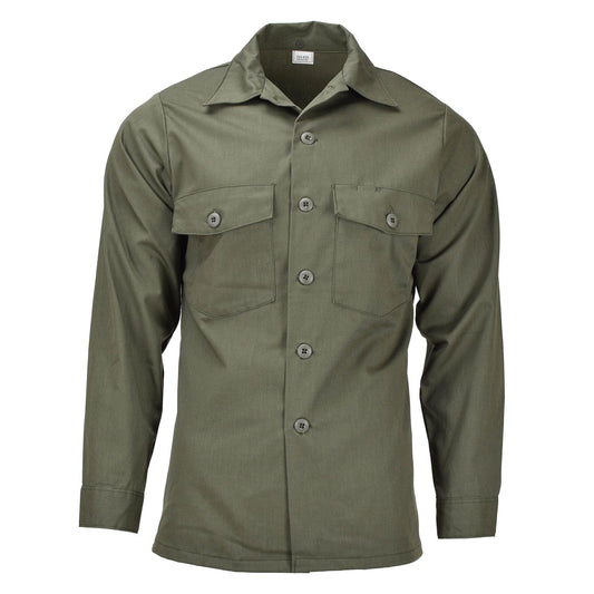 United States Army Casual Long Sleeve Shirt Olive