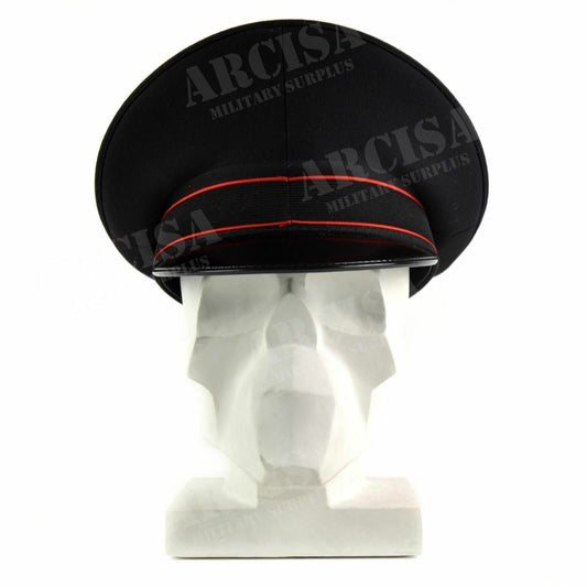 Italian military police cap with beaks Black