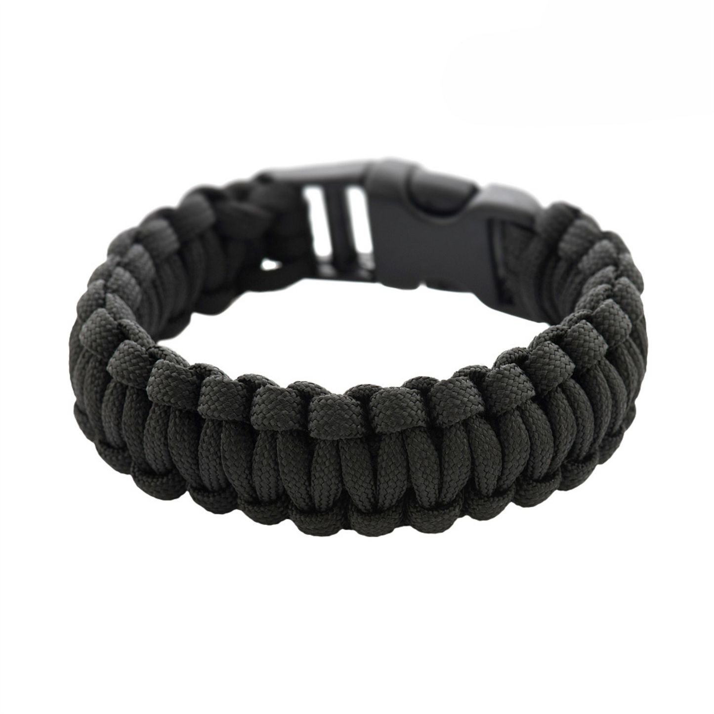 M-TAC taktinė Paracord apyrankė išgyvenimo virvė 3 m juoda