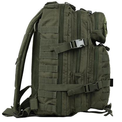 MIL-TEC US Assault Tactical Backpack 20 Liter Capacity Olive