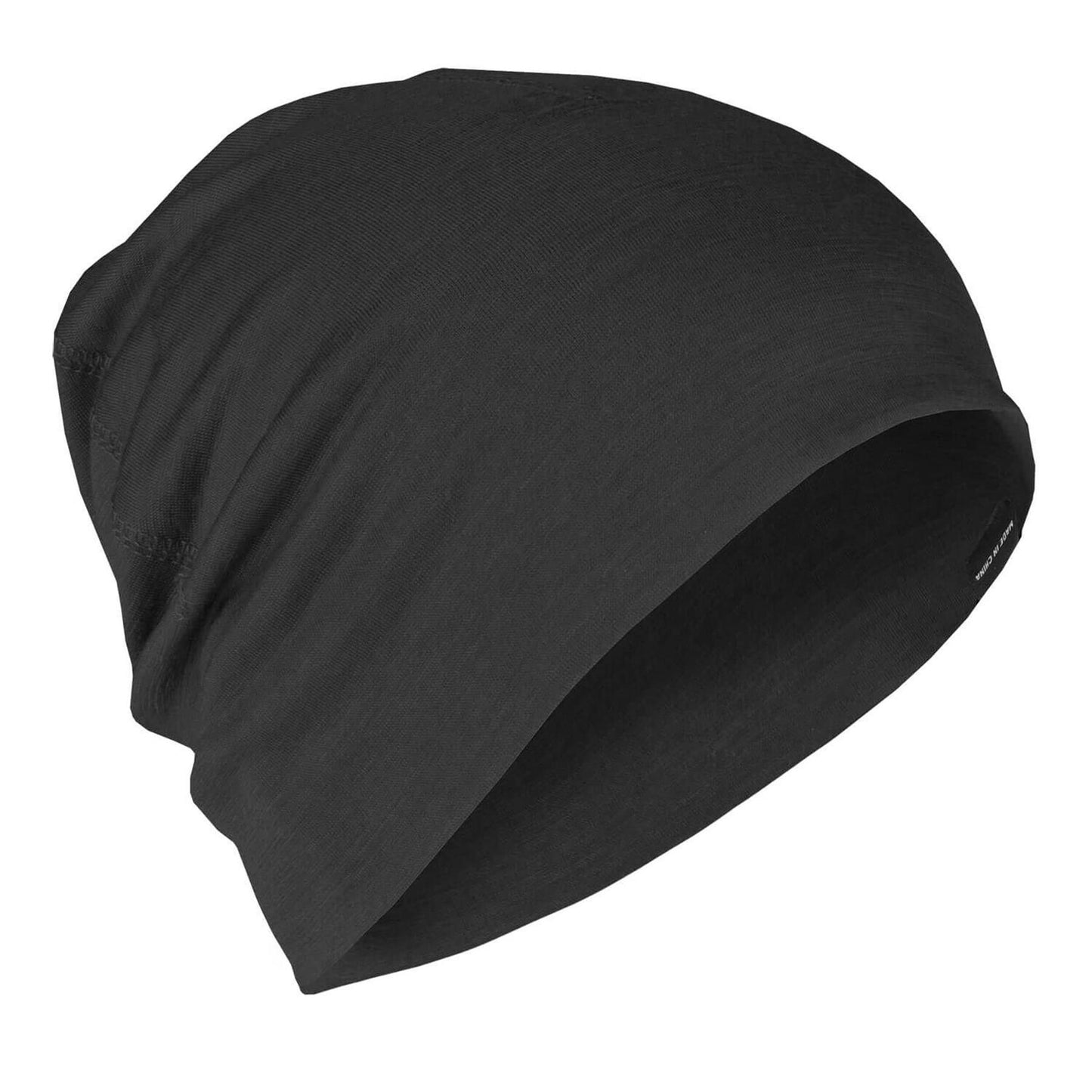 A.Blochl merino wool hat for cool weather Black color