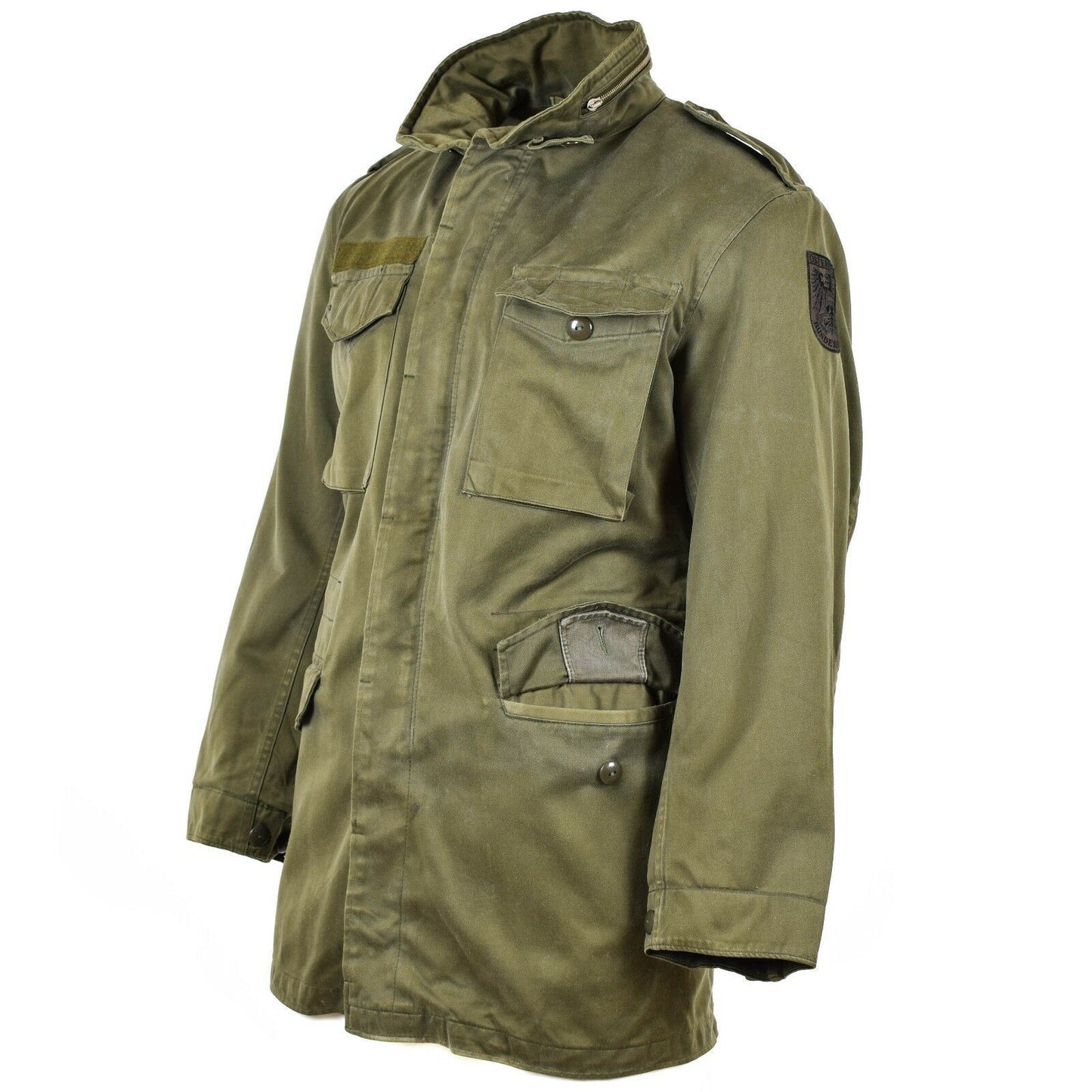 Austrian army M65 parka style jacket Olive
