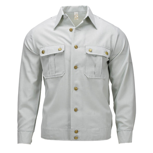 Vokietijos kariuomenės marškiniai ilgomis rankovėmis šviesiai žali