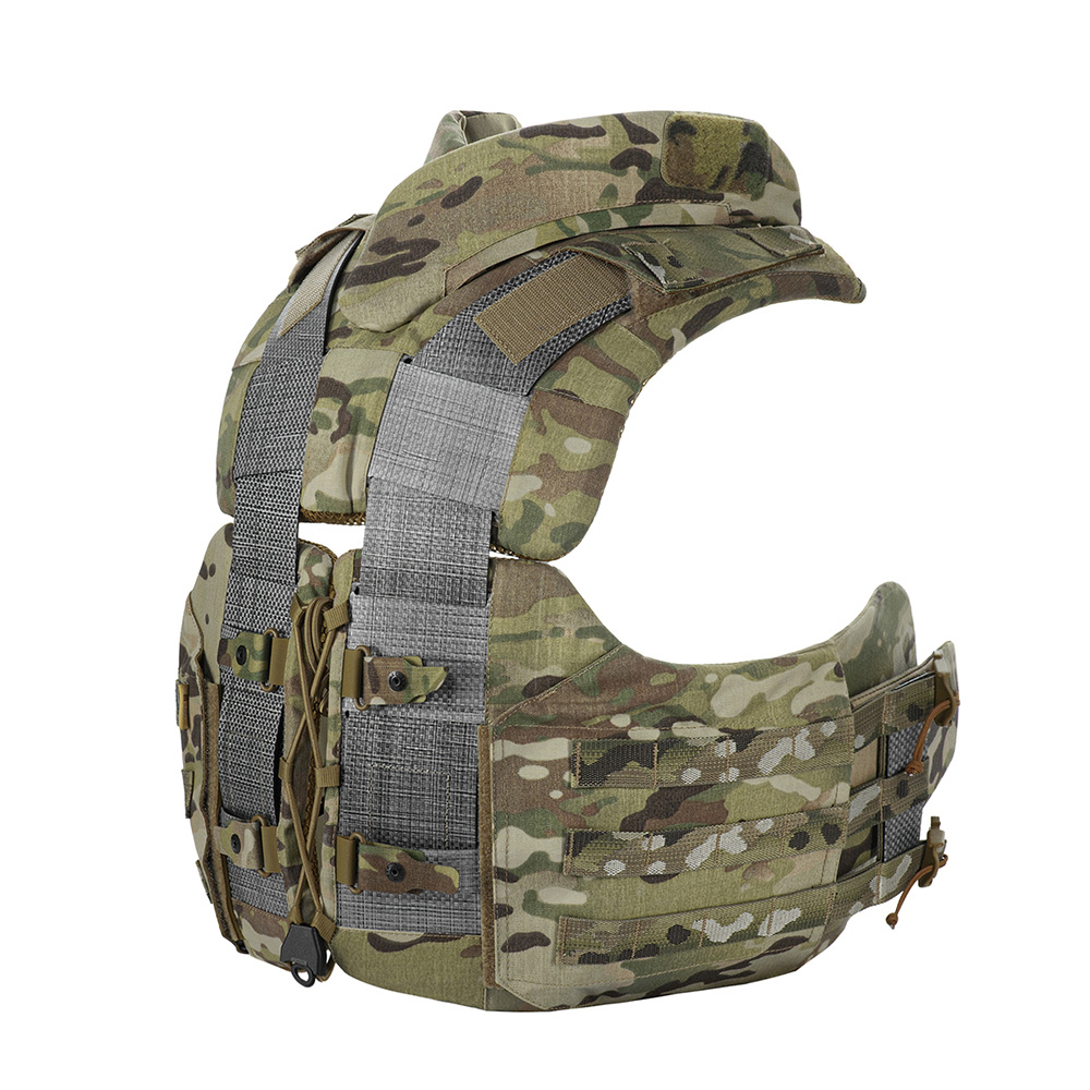 M-TAC Corset Elite taktinė plokščių liemenė MOLLE Quick Release MTP Camo